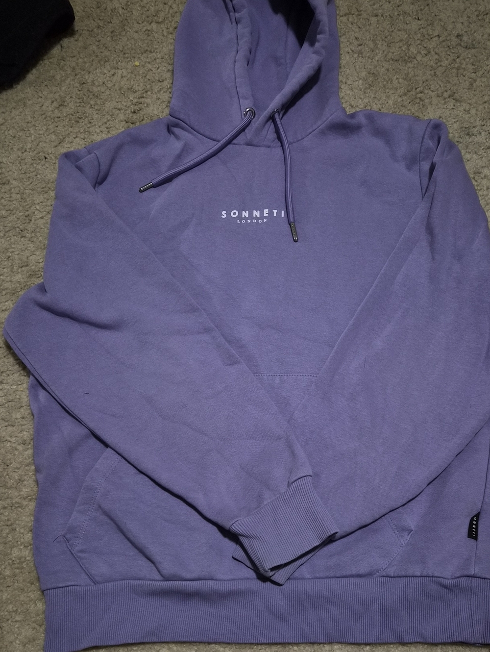 Men's Purple Hoodie Sweatshirt